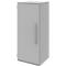 Archiefkast BARI, 3 ordnerhoogten, 2 legborden, deuraanslag links, B 427 x D 430 x H 1117 mm, lichtgrijs