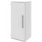 Archiefkast BARI, 3 ordnerhoogten, 2 legborden, deuraanslag links, B 427 x D 430 x H 1117 mm, wit