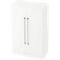 Archiefkast TARVIS, met handgreep zonder slot, 3 ordnerhoogten, B 800 x D 420 x H 1270 mm, wit
