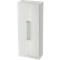Archiefkast TARVIS, met handgreep zonder slot, 5 ordnerhoogten, B 800 x D 420 x H 2004 mm, lichtgrijs