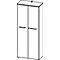 Archivador Agenda Home, 5 OH, con cerradura, An 800 x P 400 x Al 1970 mm, grafito/roble