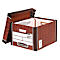 Archivbox BANKERS BOX® Premium Classic, für A4-Formate, stapelbar bis 6 Stück, 100 % Recycling-Karton, B 330 x T 381 x H 254 mm, braun, 5 Stück