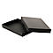 Archivbox Falken PURE Box Black A4, für bis zu 500 Blatt, mit Beschriftungsfeld, L 320 x B 240 x Füllhöhe 40 mm, Blauer Engel, FSC®-Pappe, schwarz