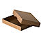 Archivbox Falken PureBox Nature A5, für bis zu 500 Blatt, mit Beschriftungsfeld, L 250 x B 180 x Füllhöhe 40 mm, FSC®-Pappe, braun