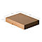 Archivbox Falken PureBox Nature A5, für bis zu 500 Blatt, mit Beschriftungsfeld, L 250 x B 180 x Füllhöhe 40 mm, FSC®-Pappe, braun