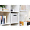 Archivbox Rotho My Paper, stapelbar, bis 23 kg, 10 Hängemappen, abnehmbarer Deckel, Grifflöcher, L 370 x B 290 x H 295 mm, Recycling-Kunststoff, weiss