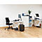 Archivschachtel BANKERS BOX® Décor, FSC®-zertifizierter Karton ,B 100 x T 345 x H 253 mm, für DIN A4 Formate, schieferblau, 5 Stück