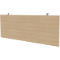 ARLON-OFFICE privacyscherm, 1200 mm, eiken decor