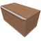 Armario de cajones QUANDOS BOX, 1 cajón, An 1000 x P 440 x Al 374 mm, cerezo Romana