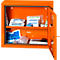 Armario de emergencia JUNIORSAFE, ancho 490 x fondo 200 x alto 420 mm, con contenido, naranja