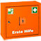 Armario de emergencia JUNIORSAFE, ancho 490 x fondo 200 x alto 420 mm, con contenido, naranja