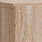 Armario de puertas batientes, de madera, 2 AA, pomos, estante ajustable en altura, An 700 x P 400 x Al 740 mm, roble Sonoma