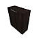 Armario de puertas batientes SOLUS PLAY, 3 AA, tirador arriba, An 800 x P 440 x Al 1122 mm, roble oscuro