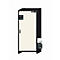 Armario de seguridad tipo 30 asecos Q-CLASSIC-30, puerta batiente, bisagra a la derecha, frontal blanco puro, An 864 x P 620 x Al 1947 mm