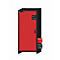 Armario de seguridad tipo 30 asecos Q-CLASSIC-30, puerta batiente, bisagra a la izquierda, frontal rojo tráfico, An 864 x P 620 x Al 1947 mm