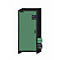 Armario de seguridad tipo 30 asecos Q-CLASSIC-30, puerta batiente, bisagra a la izquierda, frontal verde reseda, An 864 x P 620 x Al 1947 mm