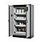 Armario de seguridad tipo 30 asecos Q-CLASSIC-30, puertas batientes, frontal gris luminoso, An 1164 x P 620 x Al 1947 mm
