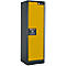 Armario de seguridad tipo 90 Asecos Q-CLASSIC-90, ancho 600 mm, puerta derecha, 6 cajones, amarillo de seguridad