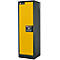 Armario de seguridad tipo 90 Asecos Q-CLASSIC-90 asecos, ancho 600 mm, puerta izquierda, 3 baldas, amarillo de seguridad