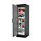 Armario de seguridad tipo 90 asecos Q-CLASSIC-90, puerta batiente, bisagra a la izquierda, frontal azul genciana, An 599 x P 615 x Al 1953 mm