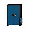 Armario de seguridad tipo 90 asecos Q-CLASSIC-90, puertas batientes, frontal azul genciana, An 1193 x P 615 x Al 1953 mm