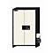 Armario de seguridad tipo 90 asecos Q-CLASSIC-90, puertas batientes, frontal blanco puro, An 1193 x P 615 x Al 1953 mm