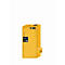 Armario de seguridad tipo 90 asecos S-PEGASUS-90, puerta batiente con cierre automático, bisagra a la derecha, frontal amarillo de seguridad, An 596 x P 616 x Al 1298 mm
