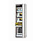 Armario de seguridad tipo 90 asecos S-PHOENIX Vol.2-90, puerta plegable con cierre automático, bisagra a la derecha, frontal gris luminoso, An 596 x P 616 x Al 1968 mm