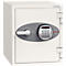 Armario ignífugo FS 1282 E, cerradura electrónica, acero, blanco señales RAL 9003