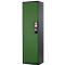 Armario para productos químicos Asecos CS-CLASSIC, puerta con bisagras, 3 estantes, 545x520x1950 mm, verde reseda