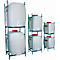 Armature pour stockage vertical de réservoir à faible encombrement 100 L