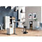 Armoire à 2 portes battantes Agenda, 3 HC, L 800 x P 400 x 1200 mm, gris clair