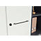 Armoire à 2 portes battantes Agenda, 5 HC, L 800 x P 400 x 1970 mm, gris clair