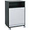 Armoire à catering mobile avec roulettes, l. 650 x P 480 x H 1000 mm