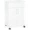 Armoire à catering mobile - l. 650 x P 500 x H 1000 mm - blanc