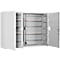 Armoire à clés, double porte, l. 730 x P 205 x H 550 mm,pour 500 clés
