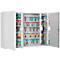 Armoire à clés, double porte, l. 730 x P 205 x H 550 mm,pour 500 clés