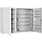 Armoire à clés, double porte, l. 730 x P 205 x H 550 mm, pour 600 clés