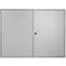 Armoire à clés, double porte, l. 730 x P 80 x H 550 mm, pour 100 clés
