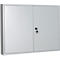 Armoire à clés, double porte, l. 730 x P 80 x H 550 mm,pour 200 clés