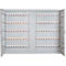 Armoire à clés, double porte, l. 730 x P 80 x H 550 mm,pour 200 clés