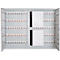 Armoire à clés, double porte, l. 730 x P 80 x H 550 mm,pour 200 clés