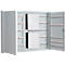 Armoire à clés, double porte, l. 730 x P 80 x H 550 mm,pour 200 clés