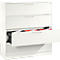 Armoire à dossiers suspendus ASISTO C 3000, 4 tiroirs, 3 rangées, l. 1200 mm, blanc/blanc