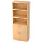 Armoire à dossiers suspendus JENA, 5 HC, l. 800 mm, 2 tiroirs, verrouillable, coloris érable