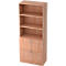Armoire à dossiers suspendus JENA, 5 HC, l. 800 mm, 2 tiroirs, verrouillable, coloris noyer