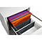 Armoire à dossiers suspendus World Class Vertical Fire File FS2254K/E/F, ignifuge, avec serrure à clé