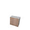 Armoire à dossiers suspendus X-TIME-WORK, 2 tiroirs, 860 x 430 x 860 mm, orme