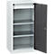 Armoire à outils, H 1000 x L 500 x P 500 mm, gris clair RAL 7035/gris anthracite RAL 7016