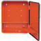 Armoire à pharmacie HEIDELBERG, tôle d'acier, serrure de sécurité, L 362 x P 140 x H 302 mm, sans contenu, orange